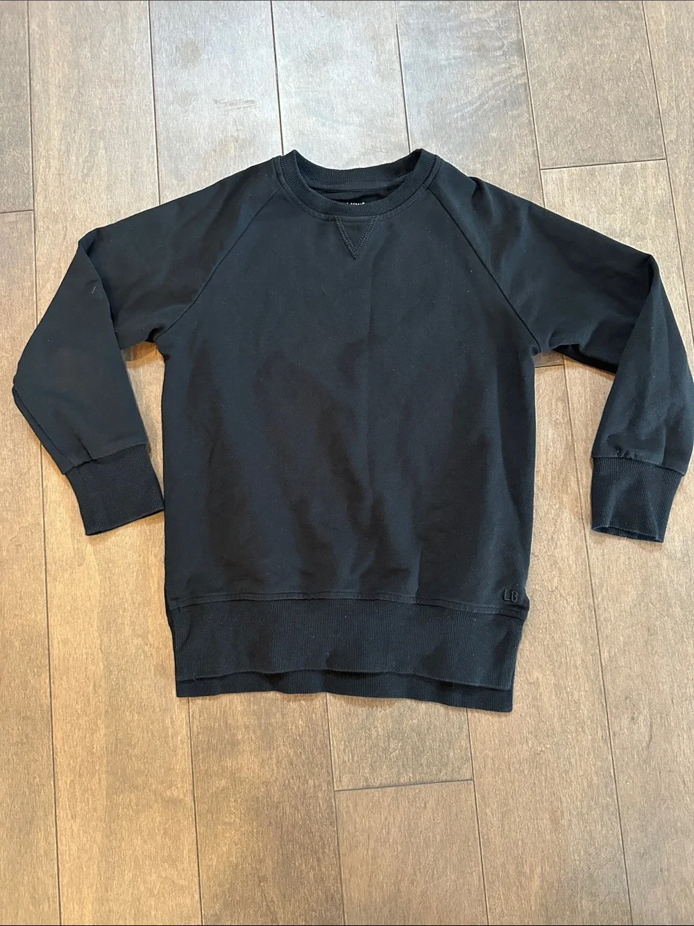 Little Bipsy Black Kids Crewneck Sweatshirt